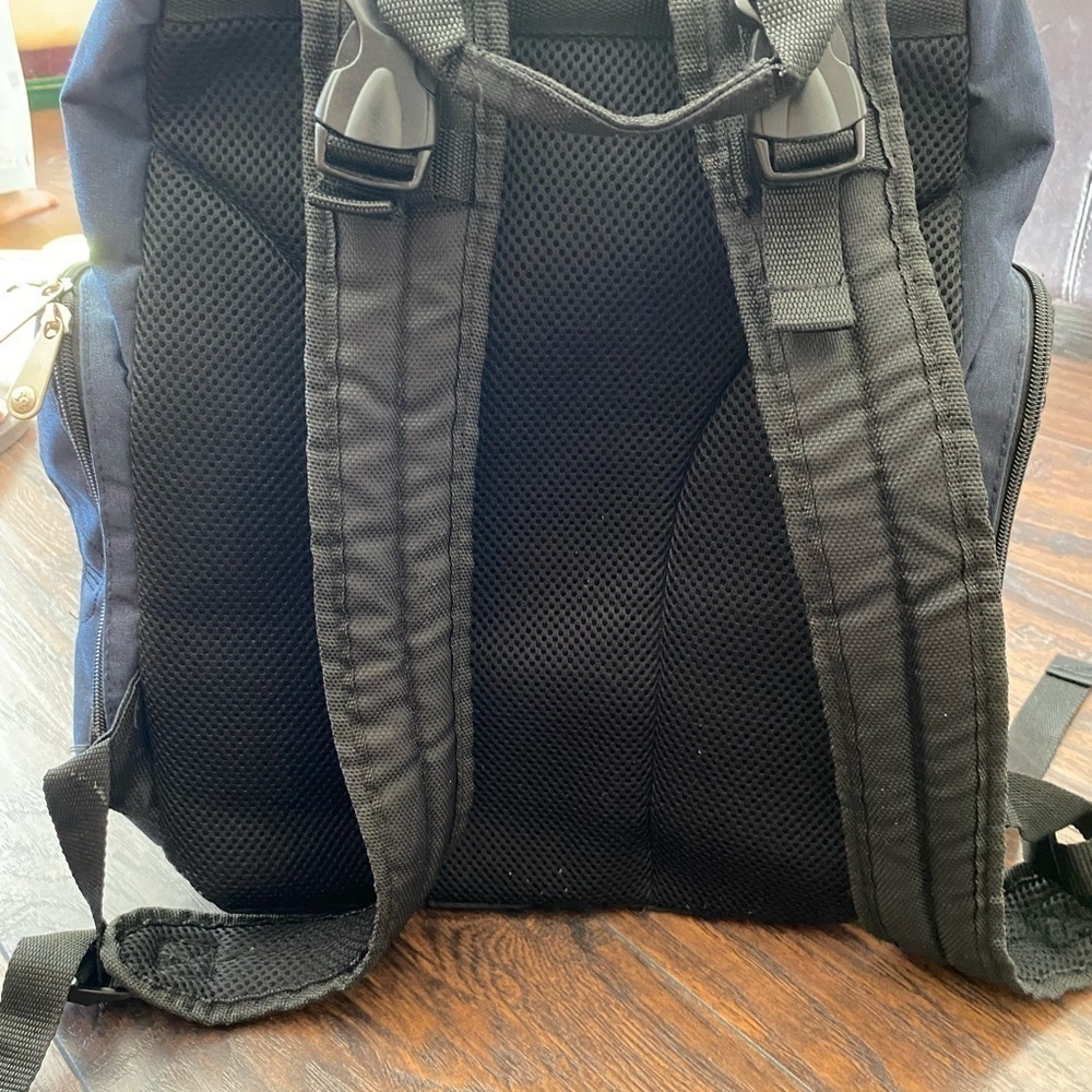 Fisher-Price Backpack Diaper Bag, Blue - Picture 2 of 16